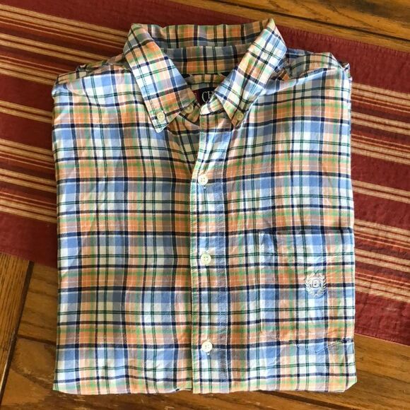 Chaps L/S Button Up Dress Shirt - Picture 2 of 3